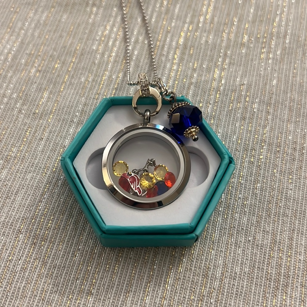 Custom Origami Owl Pendant Necklace